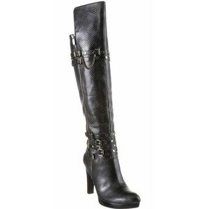 carlos Santana Gun Metal Pewter Eccentric Boots